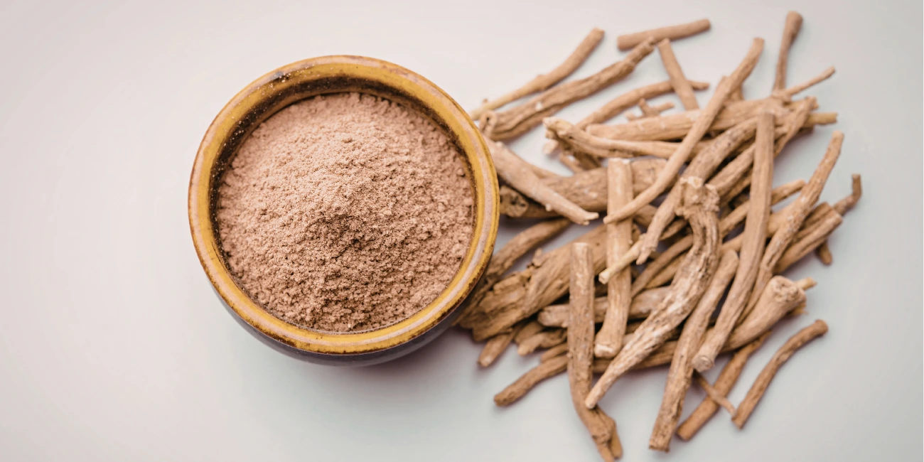 Active ingredients like ashwaghanda