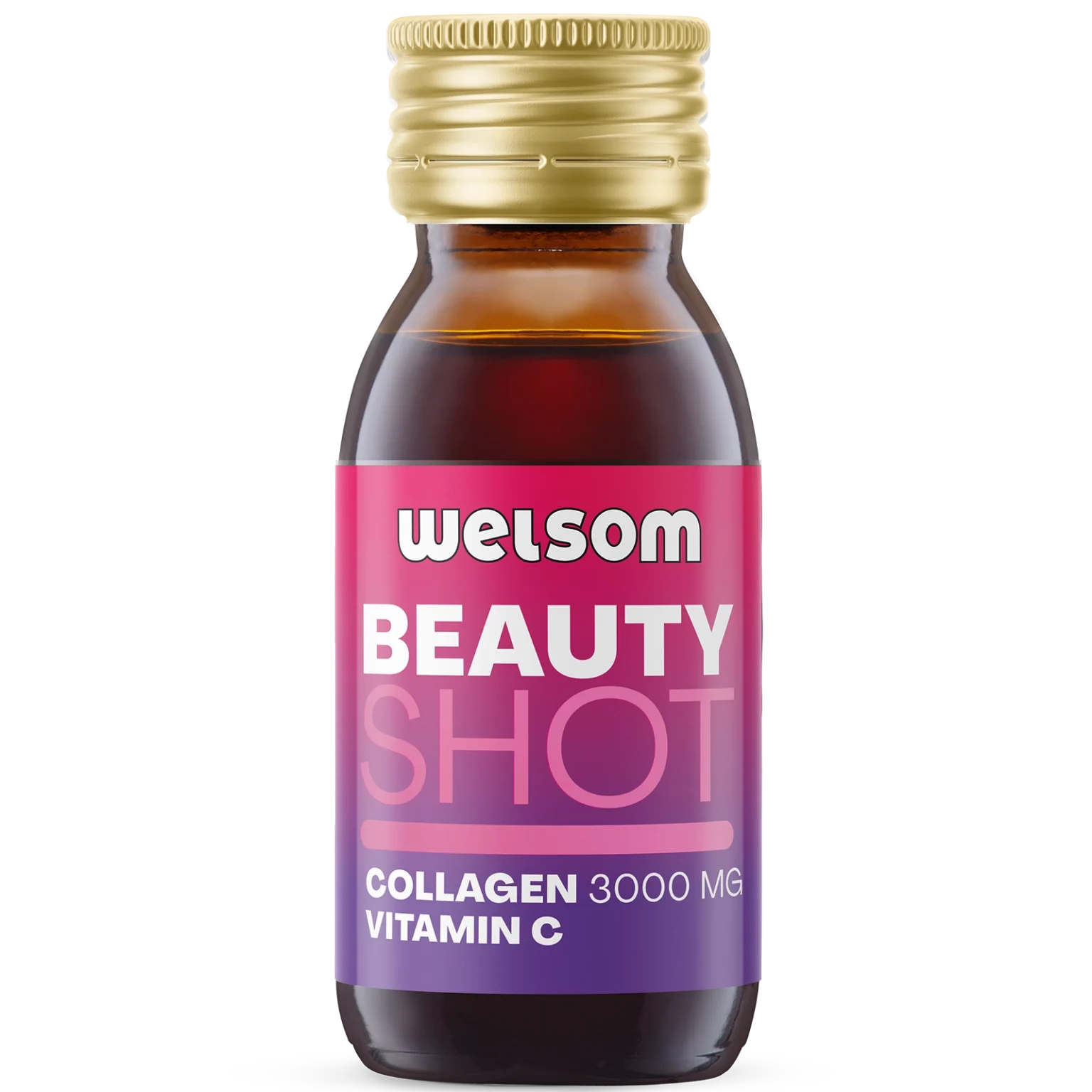 Welsom Beauty Shot bottle with collagen and vitamin C, 60ml