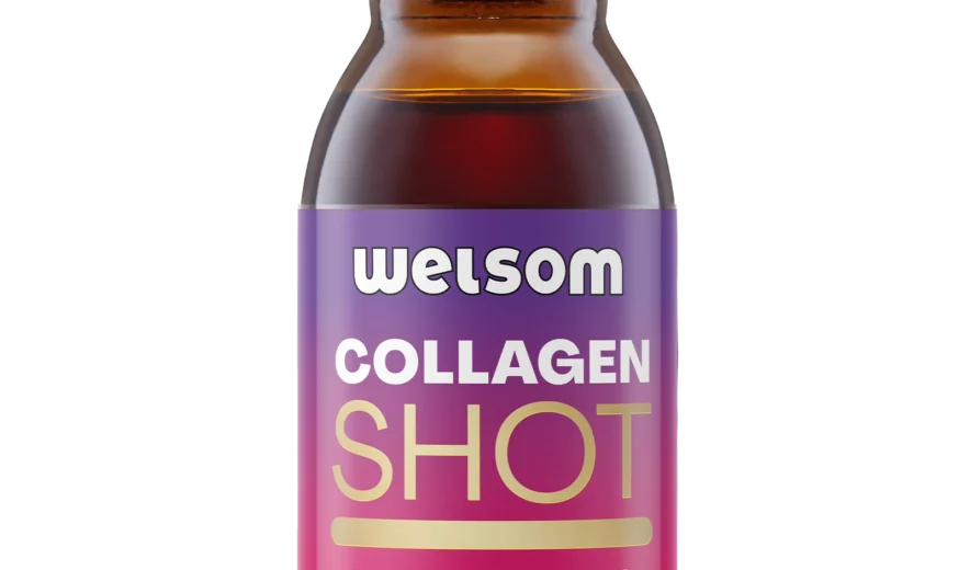 Welsom Collagen 10000mg shot bottle, 60ml collagen supplement drink