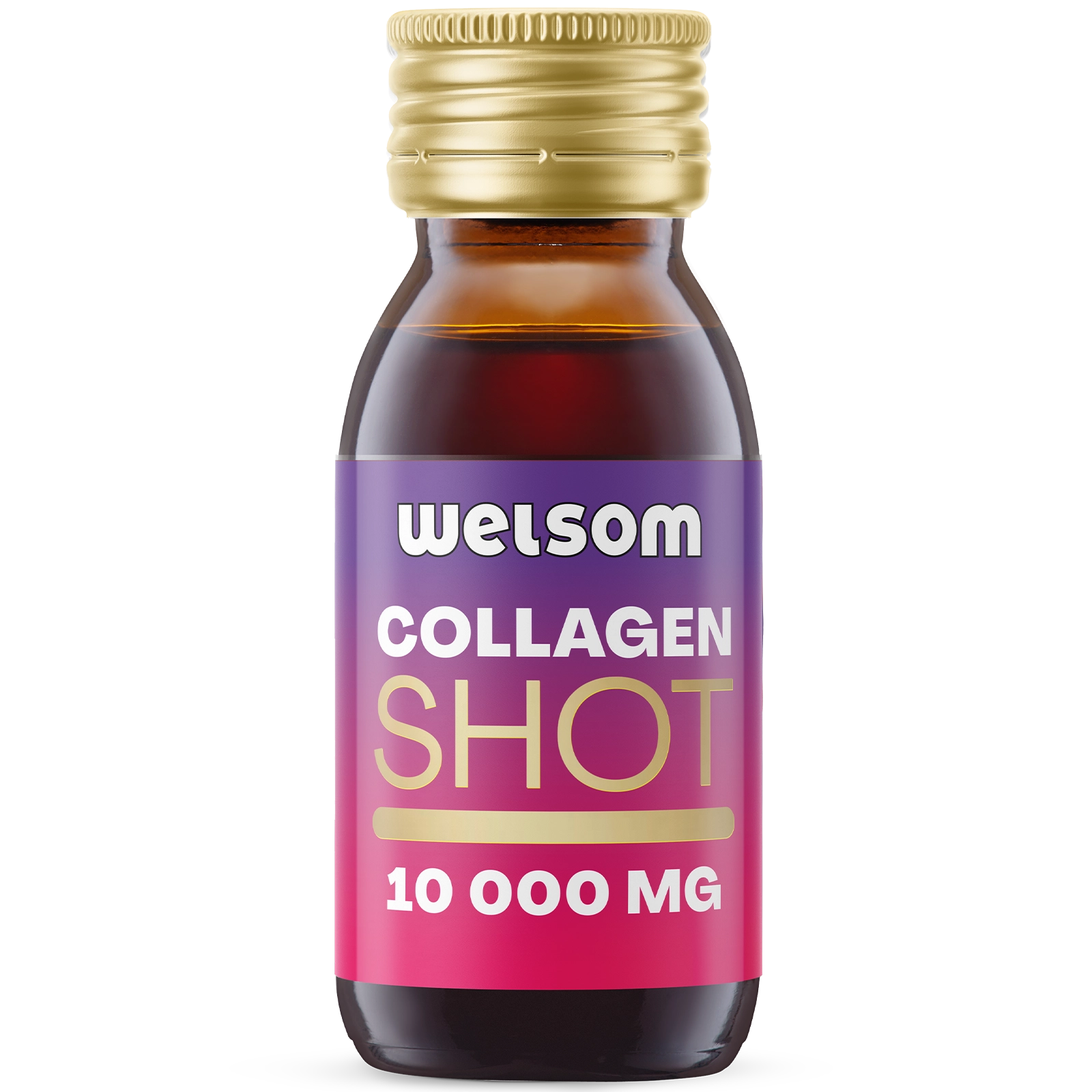 Welsom Collagen 10000mg shot bottle, 60ml collagen supplement drink