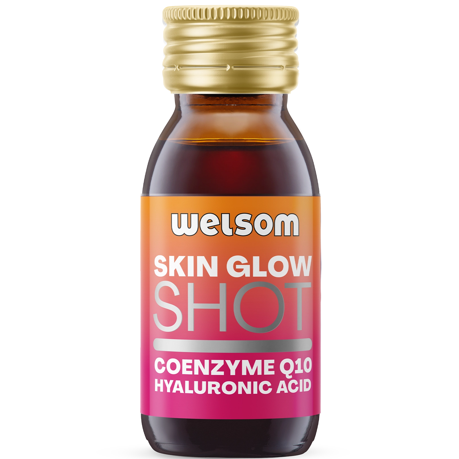 Functional beauty shot Skin Glow with coenzyme Q10 and hyaluronic acid