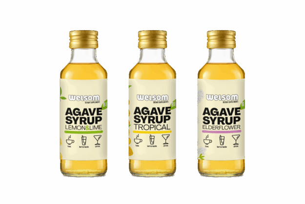 Three Welsom Agave Syrups