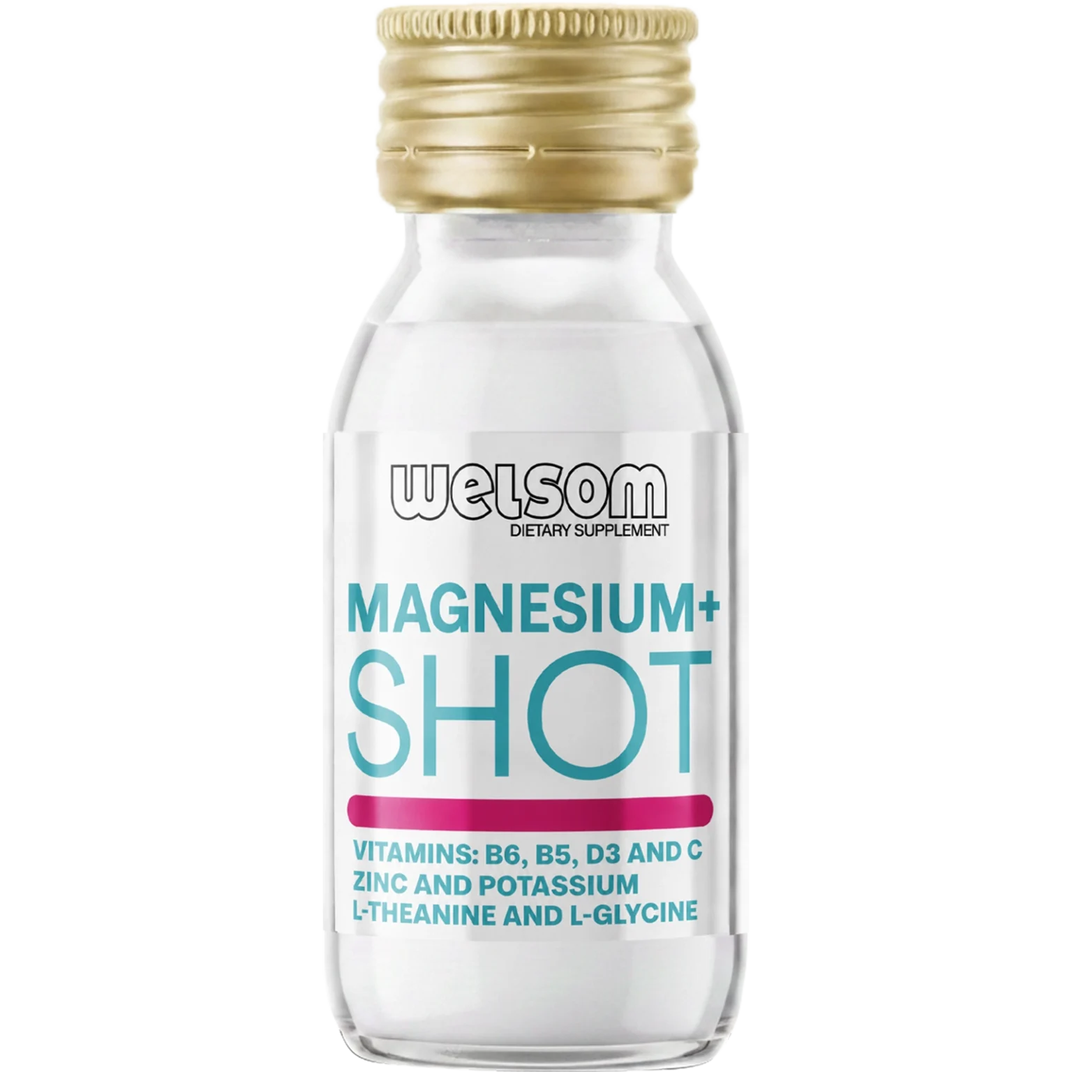 Welsom Magnesium+ shot, 60 ml